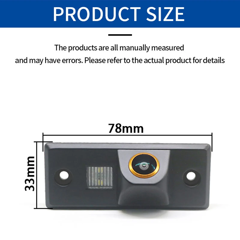 AHD NTSC Car Rear View Reverse Camera For Volkswagen Touareg Tiguan Passat B5 Polo Sedan Wide Angle Waterproof Backup Camera