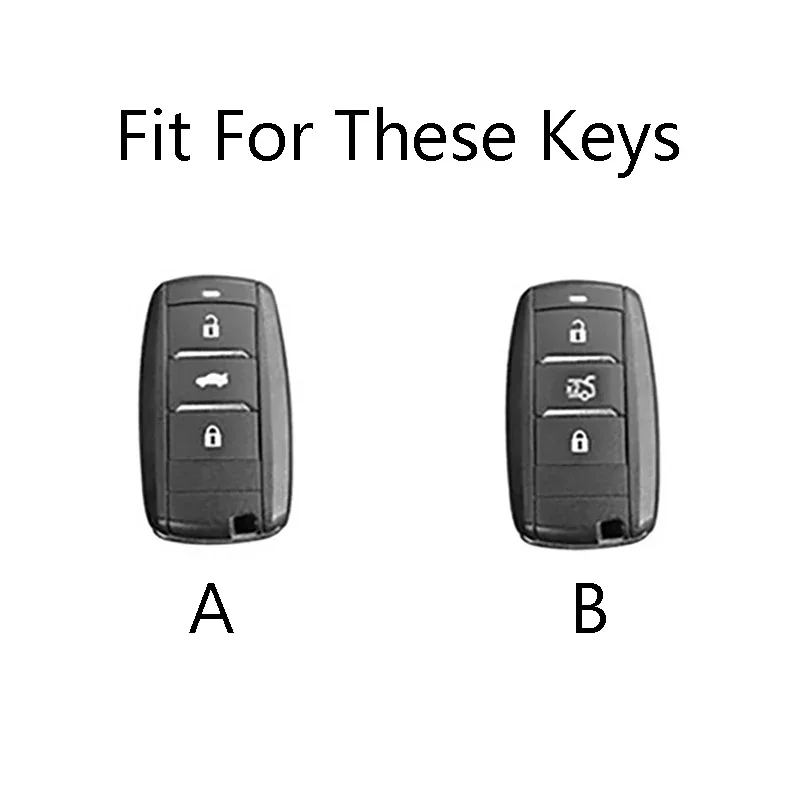 Zinc Alloy Car Key Case Cover Shell For Changan Cs35plus Cs35 Cs15 Cs75 Cs95 Cx20 Cs1 Cv1 Alsvin V7 Raeton Cs55 Cx70 Accessories