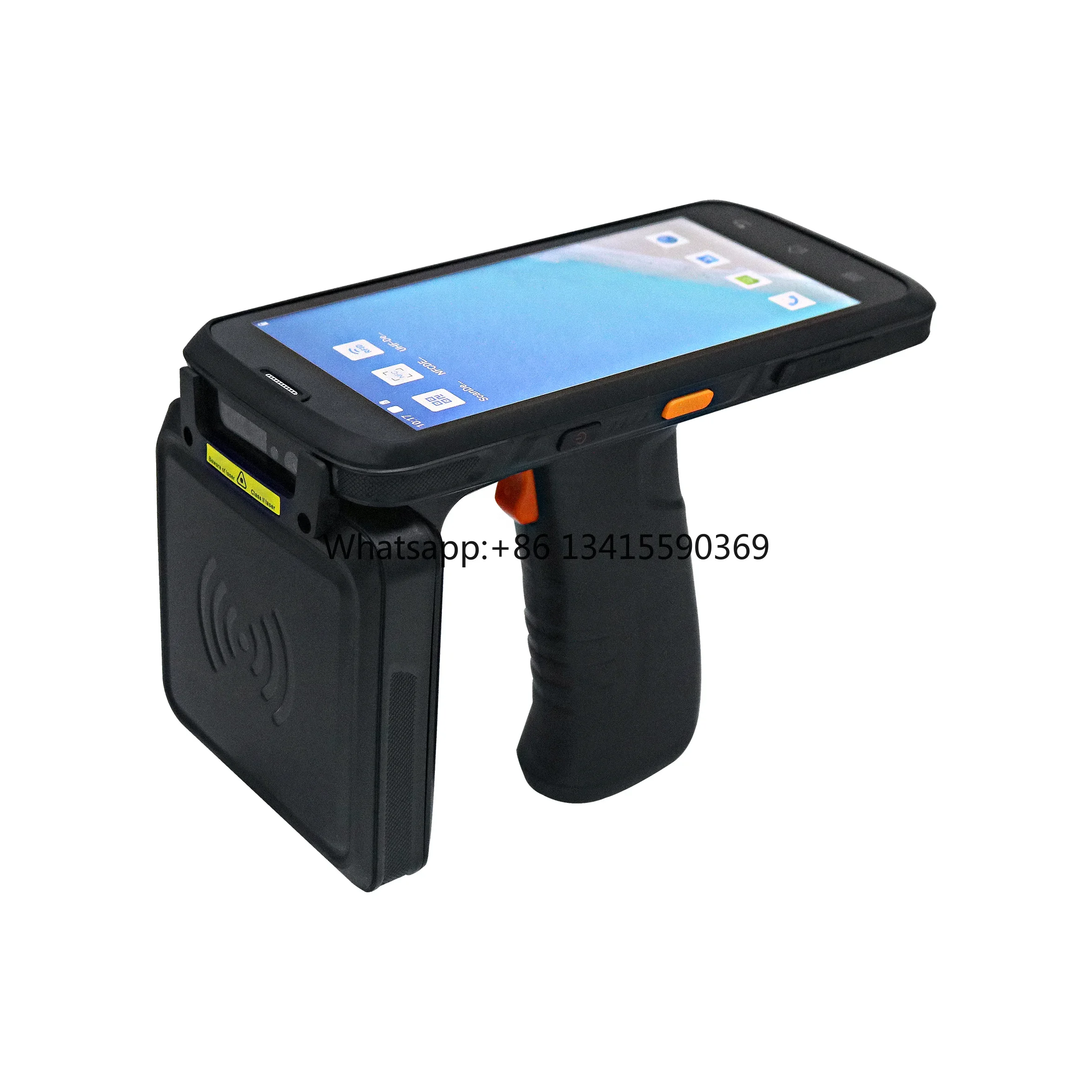 

Factory Directly Supply UHF 860-960MHz Black ABS Reader ID System Handheld PDA for Inventory Management