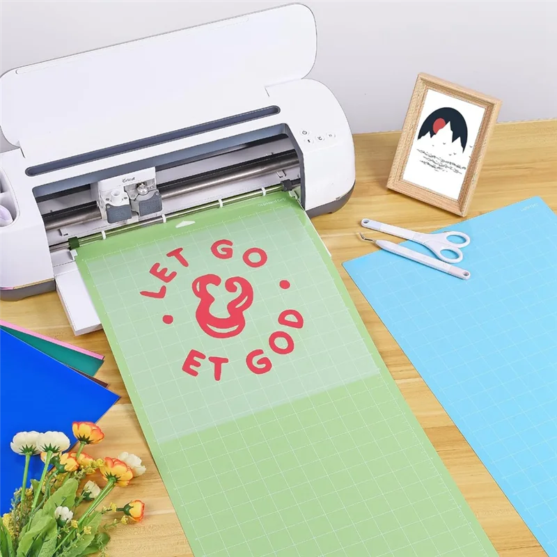 

Коврики для резки, 4 шт. в упаковке ковриков для резки 12X12 и 12X24, коврики для резки винила (стандартная ручка, световая ручка)-B61B