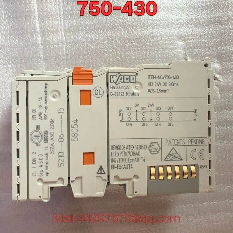 

Подержанный функциональный тест модуля ПЛК 750-430 нормально