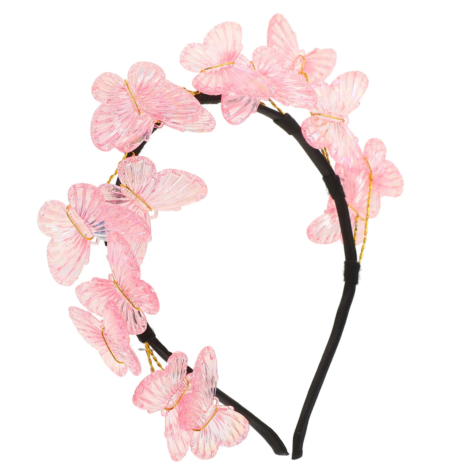 

Цветная повязка на голову с бабочками для женщин: легкая, удобная, из безопасных материалов, не выцветает, стильная, для свадьбы, выпускного, вечеринки, юбилея