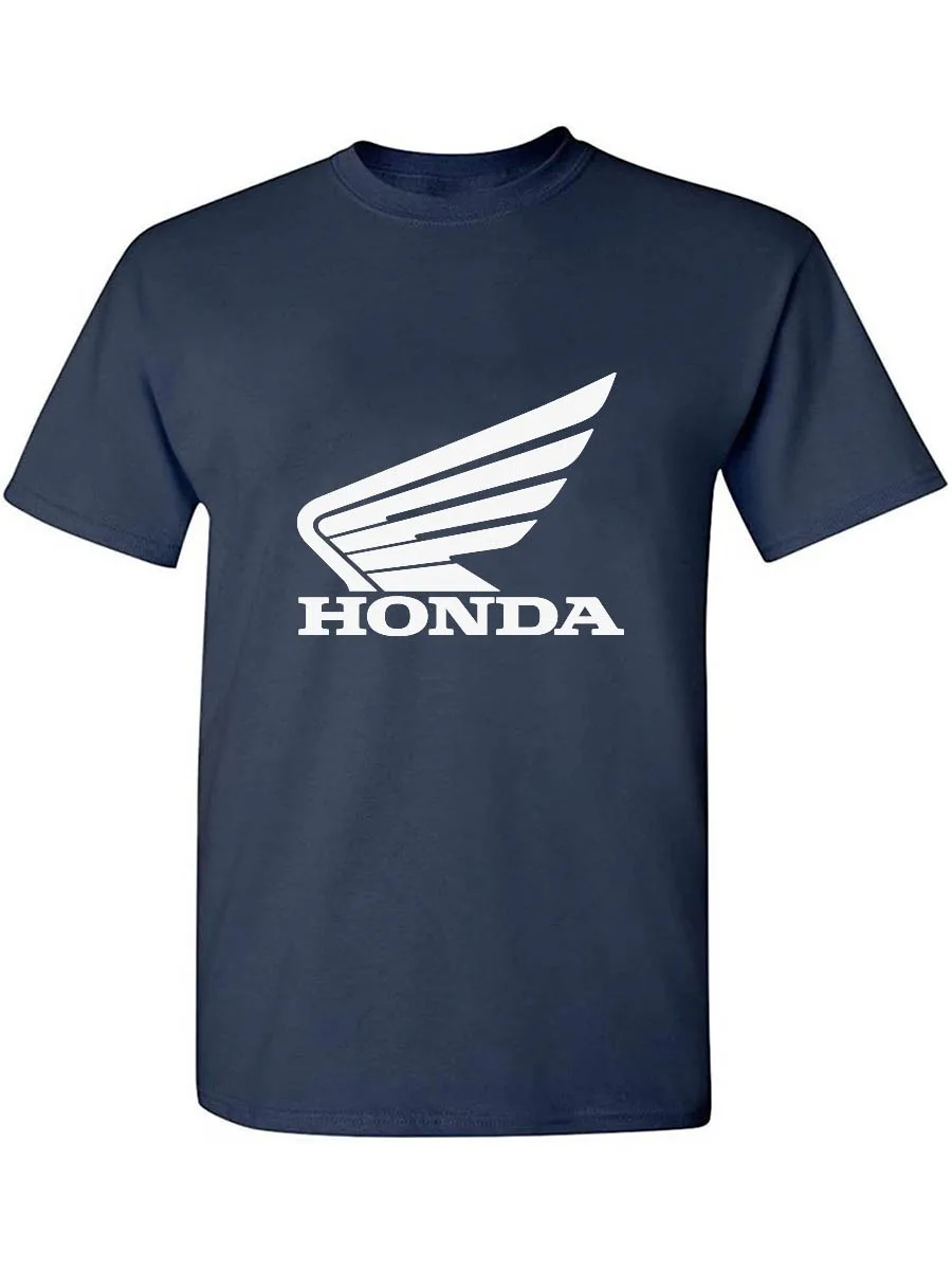 

Футболка Honda Harajuku в стиле хип-хоп, мужская футболка с графическим принтом, летние хлопковые топы, винтажный стиль для мотогонок, мужская одежда в стиле автомобильной культуры
