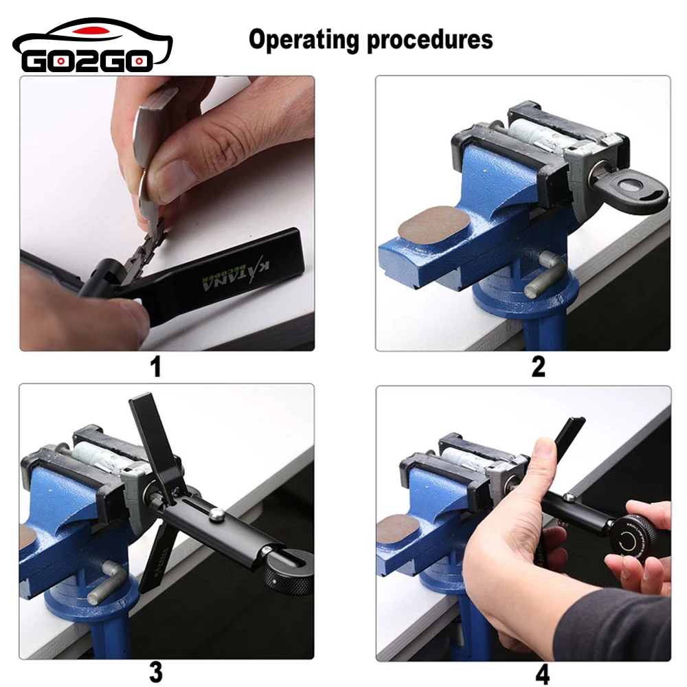 Vapon Katana Decoder HU92 Auto Pick and Decoder Lockpick Tool Locksmith Tool