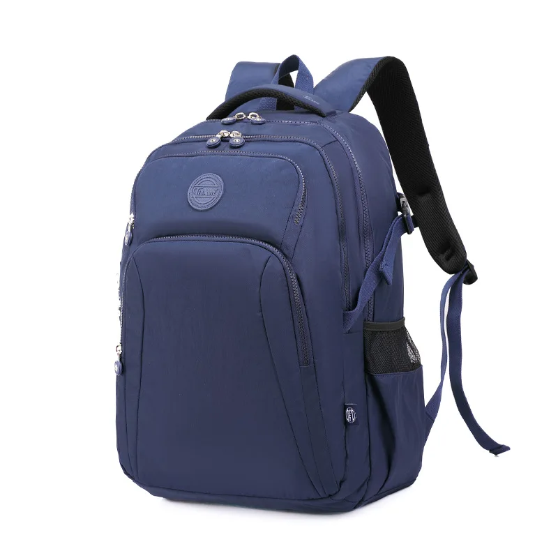 High-quality Nylon Water-resistant Large-capacity Backpack For Middle School Students Lightweight Computer Bag Student Bookbag