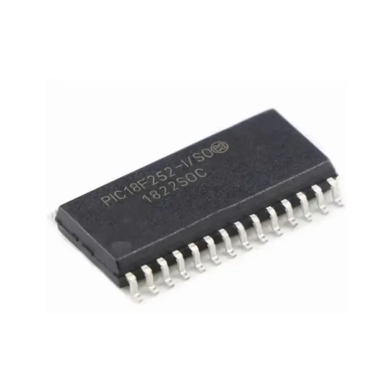 PIC18F252-I/SO PIC18F252-I/SP SOP-28/DIP28 PIC18F252 18F252 PIC8 -bit 40MHz 32KB Flash High performance USB microcontroller chip