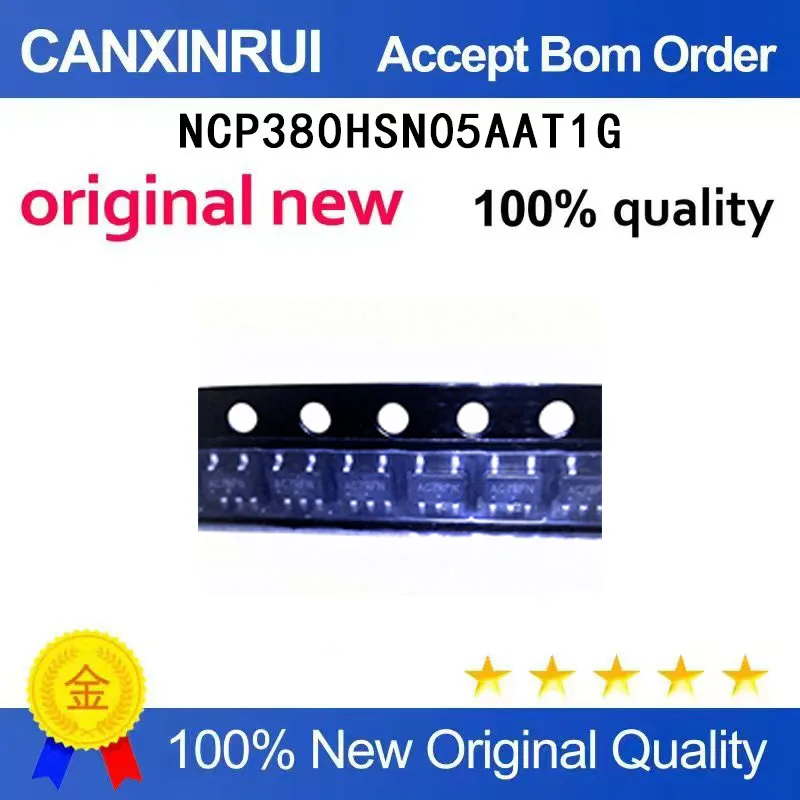 

(5-100 Pieces) NCP380HSN05AAT1G silk screen printing: AC7RFN SOT23-5 brand new in stock