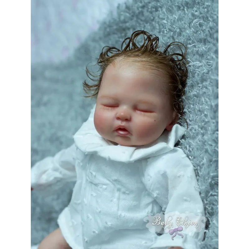 

10 Inches Mini Reborn Baby Dolls Kits Blank Unpainted María Unassembled Doll Parts DIY Reborn Kit