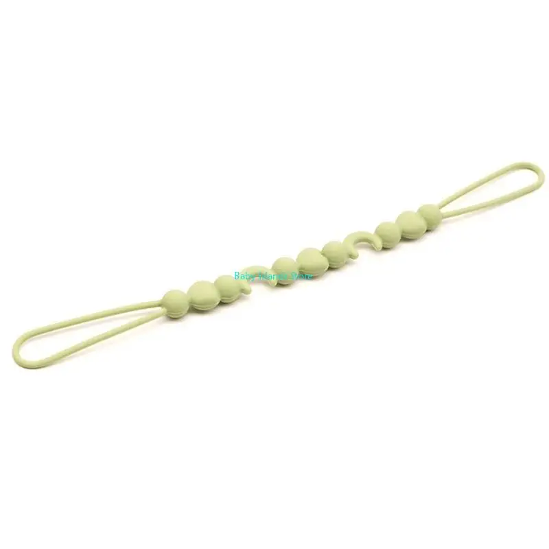 K92D لهاية سيليكون كليب للطفل الفتيان والفتيات مصاصة حامل BPAFree لينة مرنة مهديء سلاسل حامل كليب دائم #1