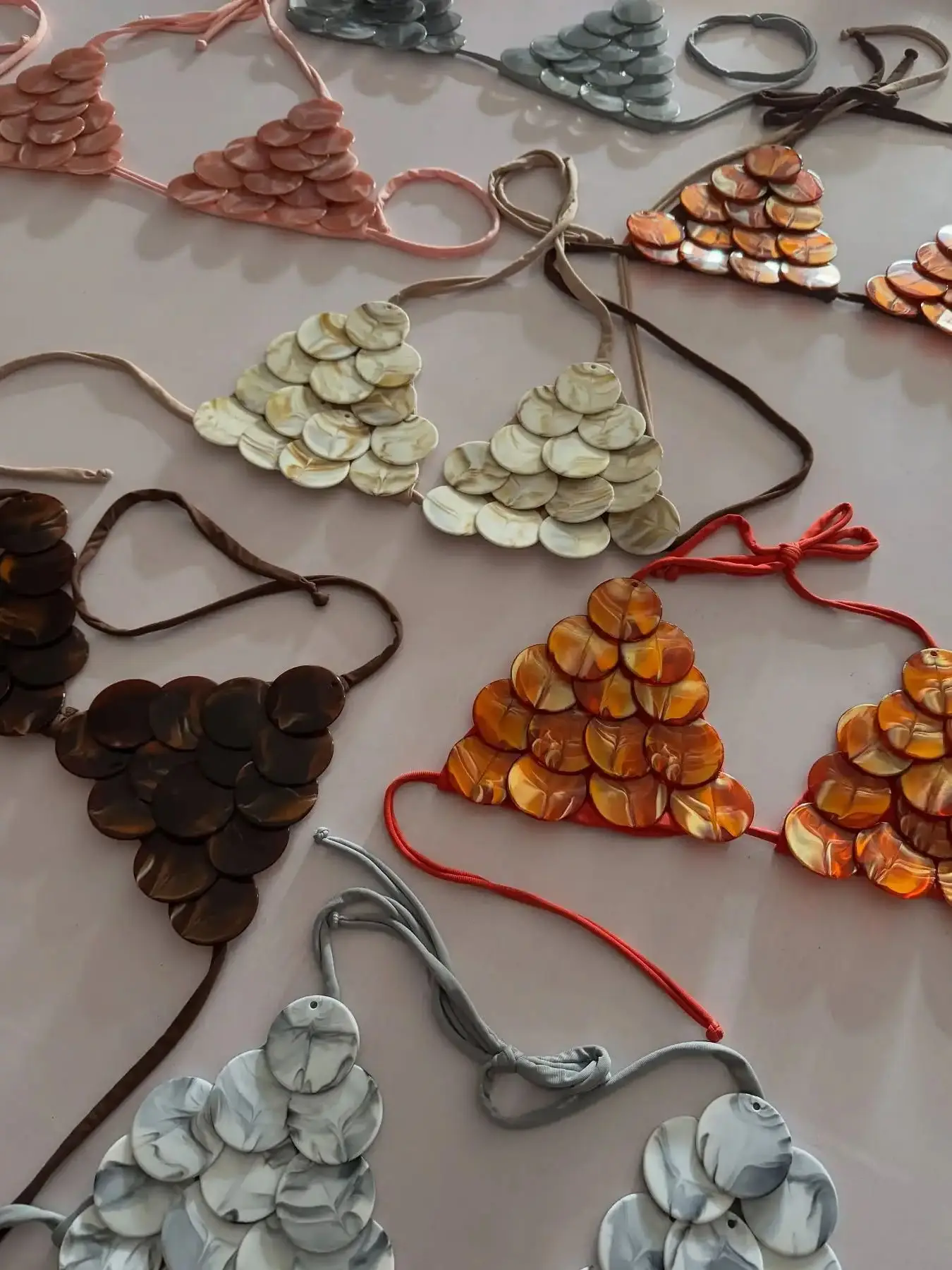 Bikinis con cuello en V, traje de baño Sexy, Bikini con tirantes finos, traje de baño Sexy con Push-Up para mujer, traje de baño, ropa de playa de verano