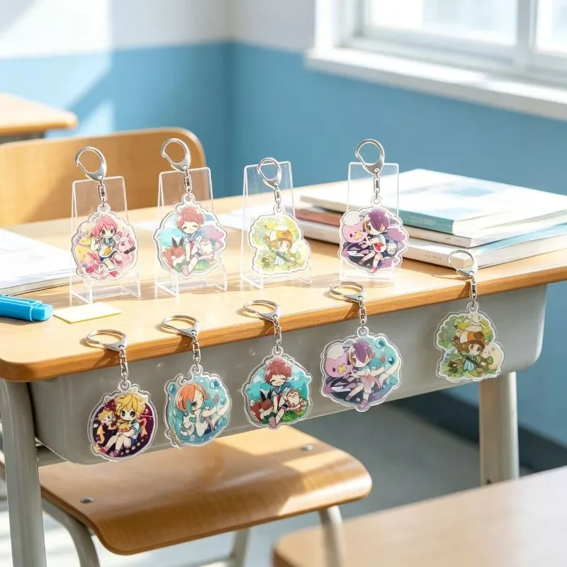 For Pokemon Elf Mimikyu Marill Bulbasaur Friends Phione Litwick Jirachi Latios Acrylic Selfmade Original Cute Cartoon Anime