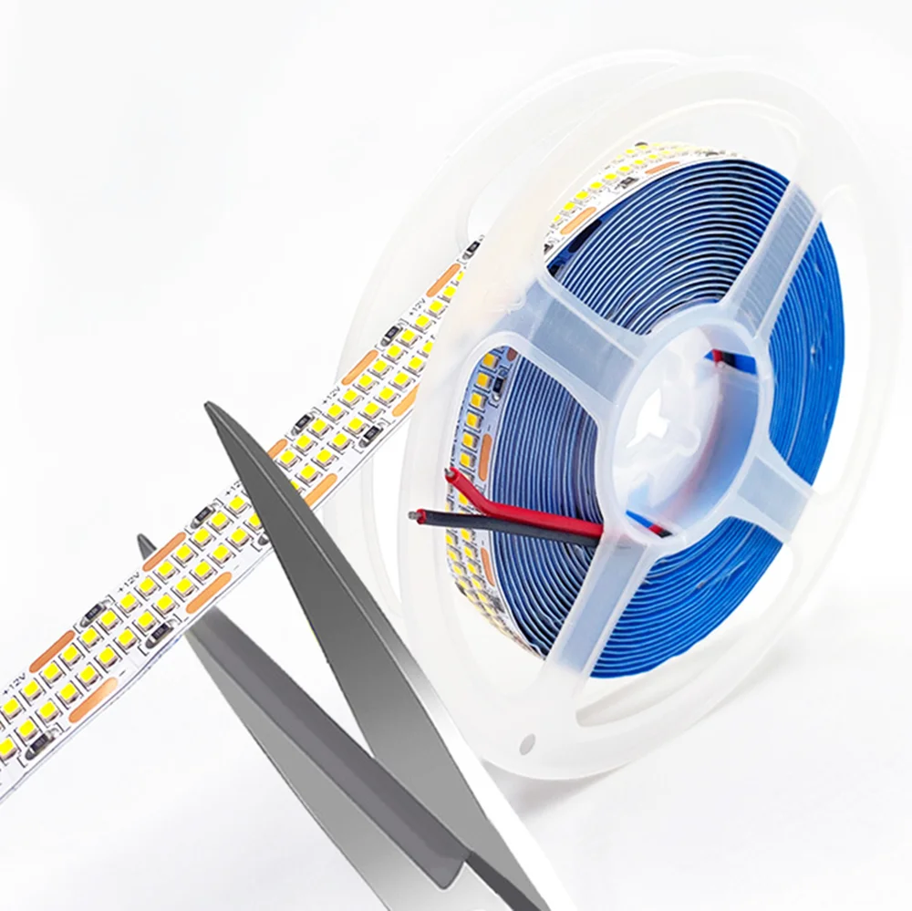 Utral Bright Led Strip Lights  Double row 624LEDs Flexible Ribbon Diode 312LEDs IP20 NO Waterproof Lamp Lights Strips DC12V 5m
