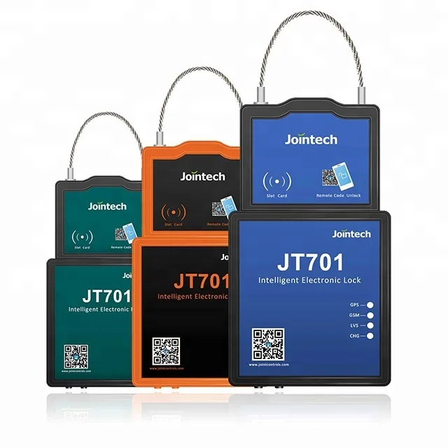 cxy7 XINGZIMED Jointech JT701D QR Code RFID Remote Identity GPS Security Unlock Control Container Türschloss