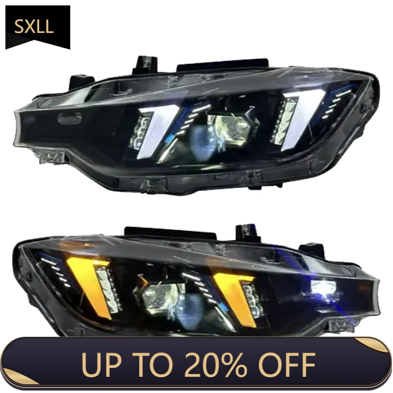 

SXLL for 3 Series F30 Upgraded Headlight 318i 320i 325i 328i 330i 335i F35 2012-2019 Light Emitting Diode Projector Headlight DR