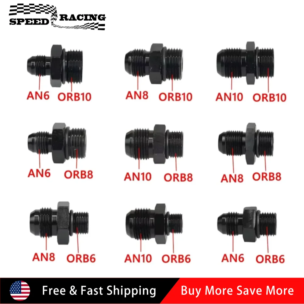 2Pcs AN6 AN8 AN10 O…