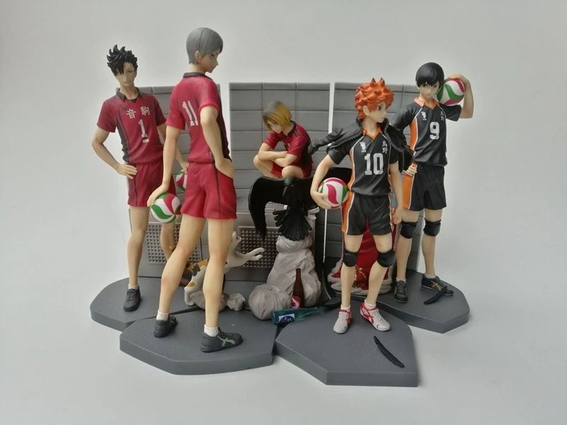 2020  2-17cm Shoyo Hinata/kageyama tobio/sugawara koushi original high quality Japanese anime figure action figure kids toys