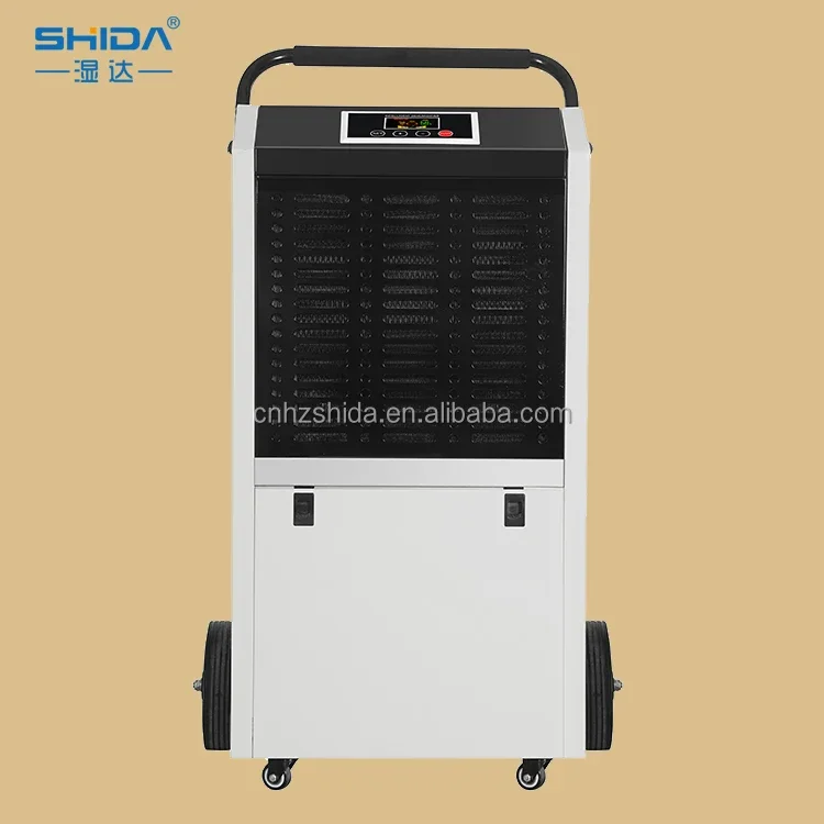 90L Portable High Quality Basement Air Dryer Big Capacity Air Industrial Dehumidifier