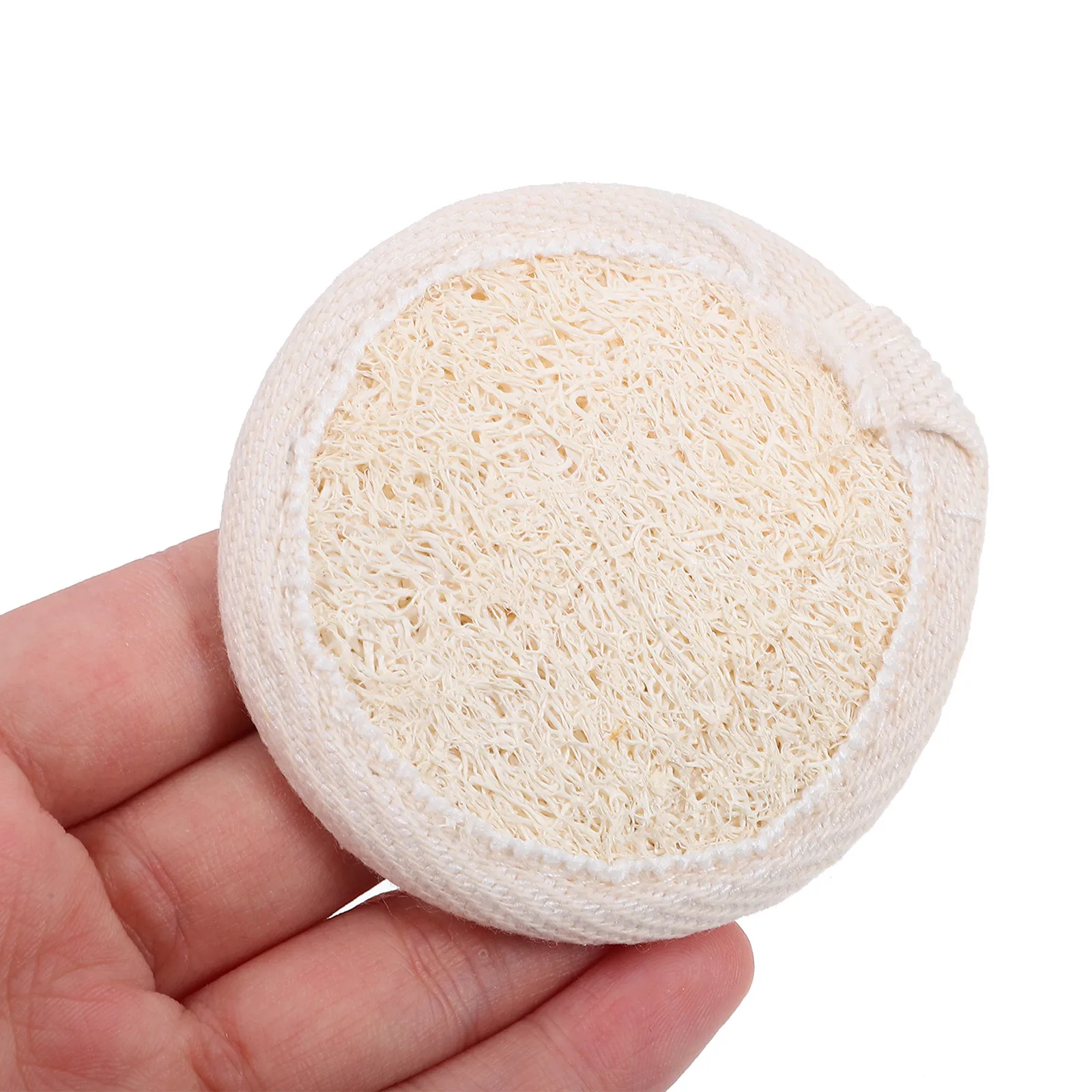 4Pcs Facial Loofah Cleaning Pads Soft Exfoliating Pads Face Wash Makeup Removing Accessories Face Exfoliating Loofah