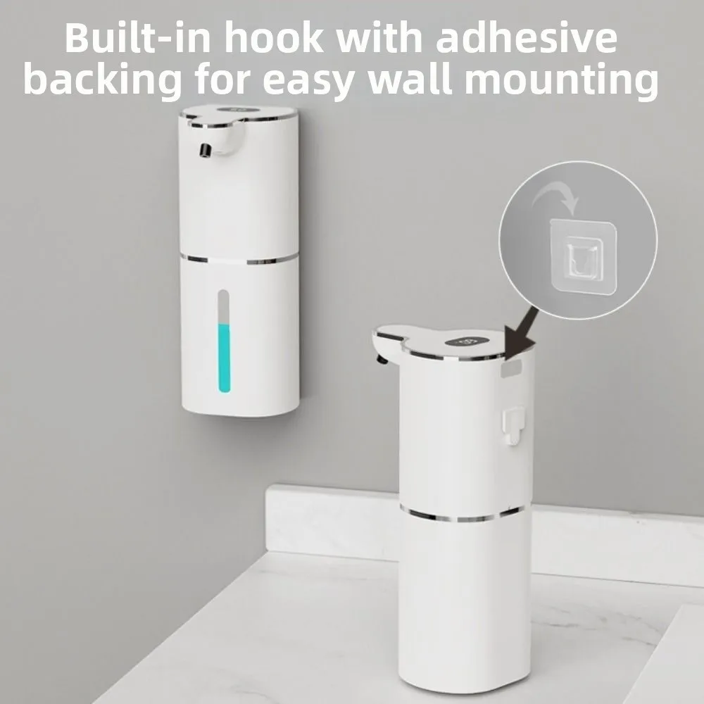 

Digital Display Automatic Soap Dispenser Touchless Wall Mounted Hand Sanitizer Machine Infrared Sensor 6 Level Adjustable