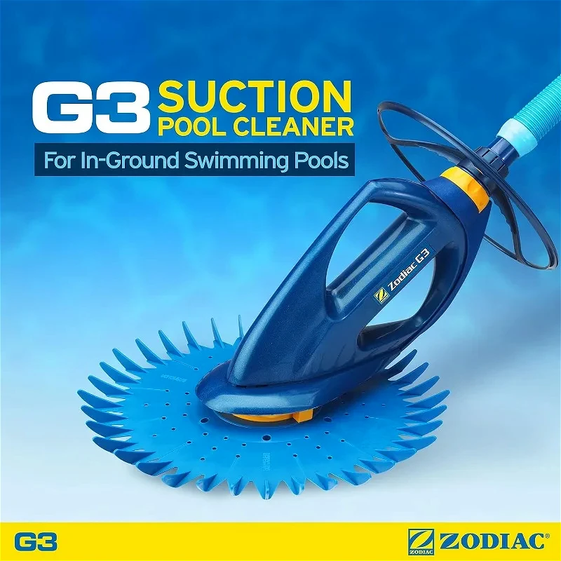 Zodiac G3 Automatic Suction-Side Pool Cleaner Vacuum for In-ground Pools,Cleaning tools