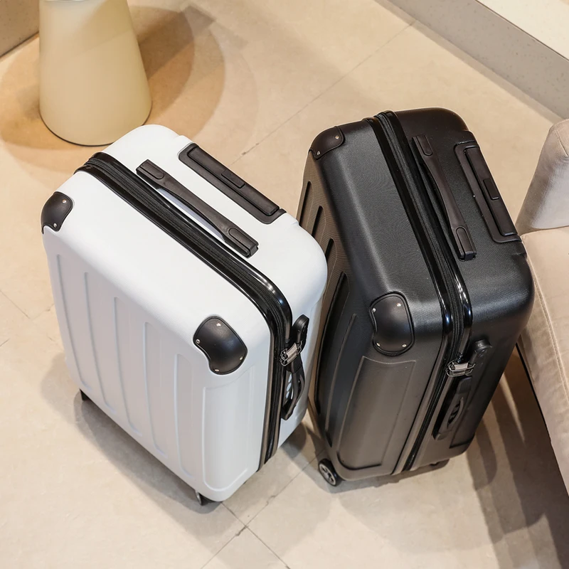 Grote capaciteit 26/28 inch bagagekoffer Unisex handbagage Koreaanse stijl reistas Vers wachtwoordslot Handbagage