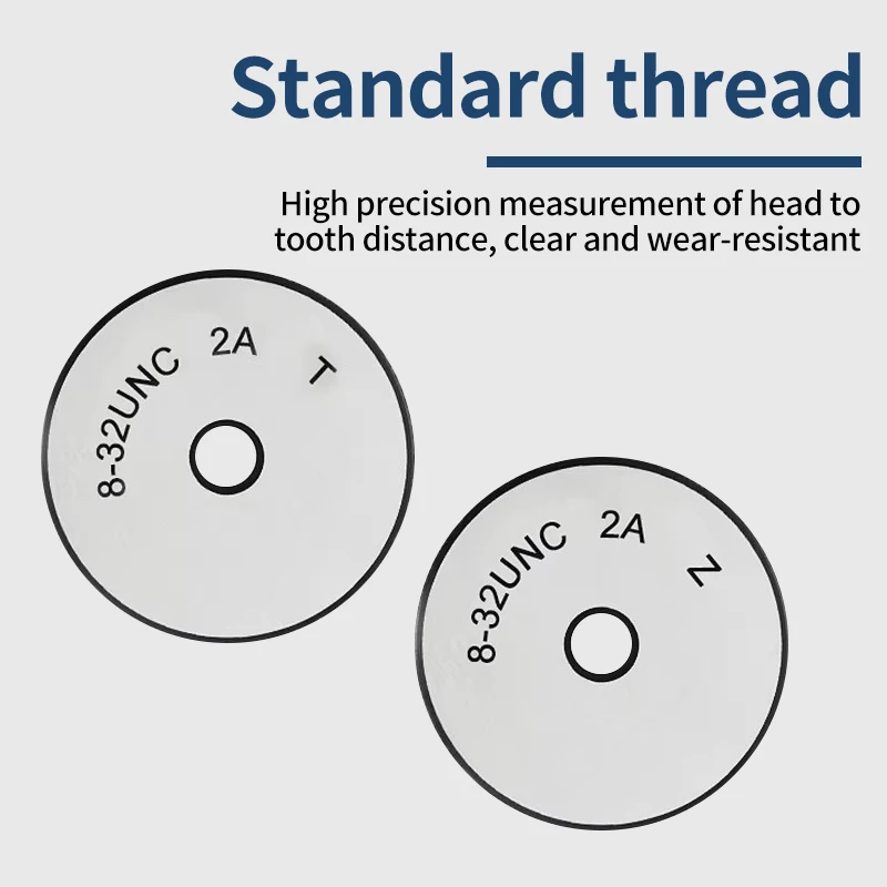 1SET(1*GO+1*NOGO)2A 3/4 13/16 7/8 15/16 1''-- 1''1/16 1''1/8 1''3/16 UN/UNC/UNF/UNS/UNEF America Standard Fine Thread Ring Gauge