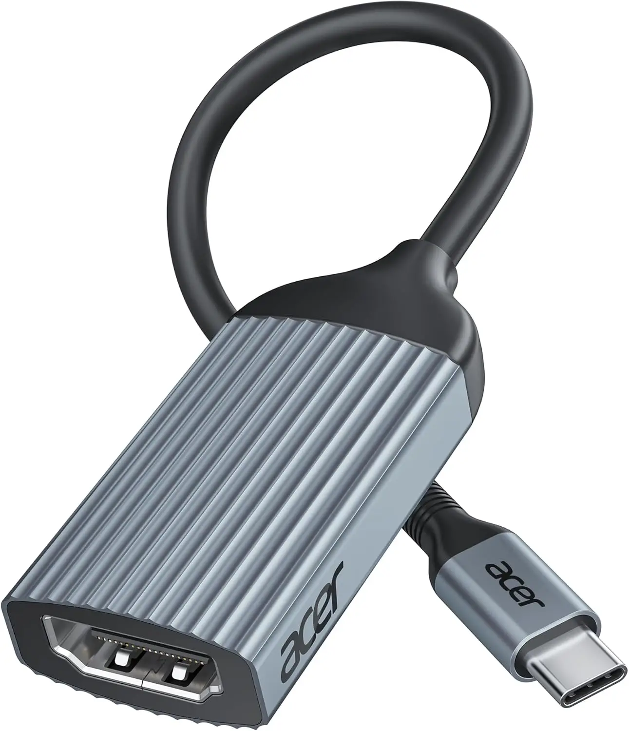 

USB-C to HDMI Adapter 4K@60Hz, Thunderbolt 3/4 Compatible for MacBook, iPhone, iPad, Surface, Dell, Chromebook