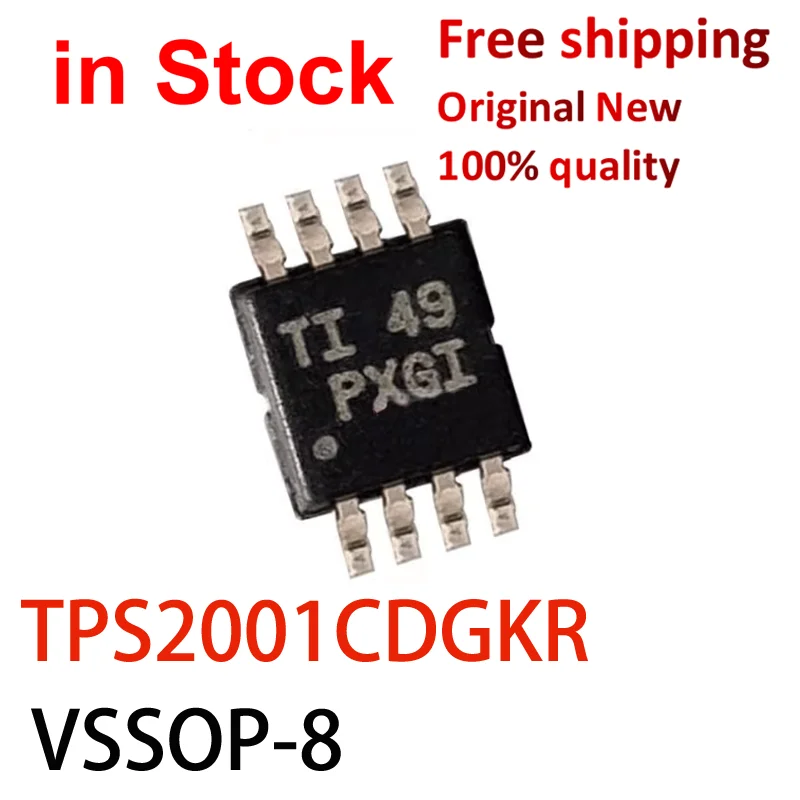 (5 SZTUK) 100% nowy chipset TPS2001CDGKR PXGI TI TPS2001 VSSOP-8
