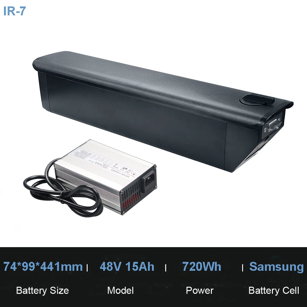 NONE Elektro fahrrad Li-Ionen-Batterie 48v 17.5ah 13ah 15ah 17ah für ailife x26a x26b Reid Tracker 1 Tracker 2 akez xn1p ettrone fuoco 9