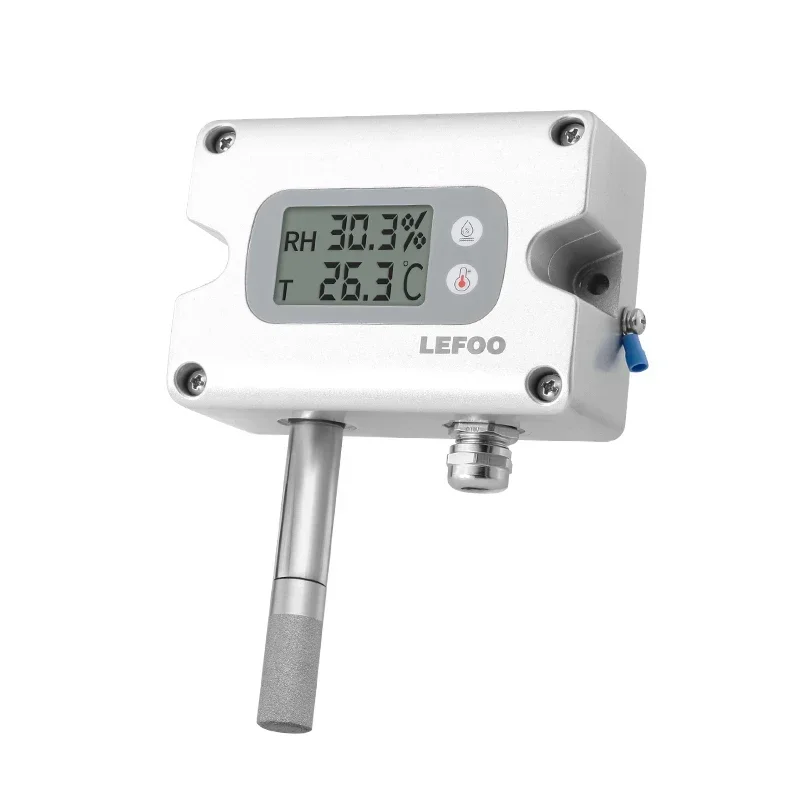 LEFOO CE ROHS High Temperature Humidity Sensor IP65 Explosion-Proof Monito Natural Gas Pipeline Network LFH71 4-20mA OEM ODM