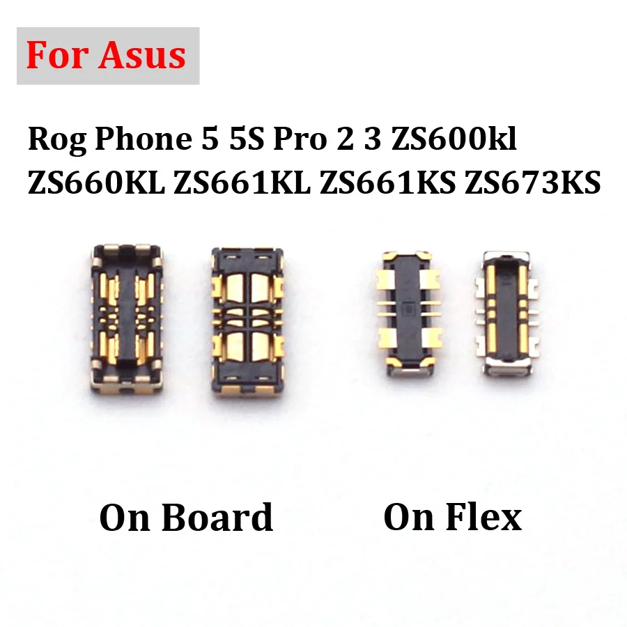 مُثبتات كابلات FPC لشحن بطارية هاتف Asus ROG Phone 5/5S/Pro – تقييم عملي وحل مشكلات التوصيل المُعَلَّقة