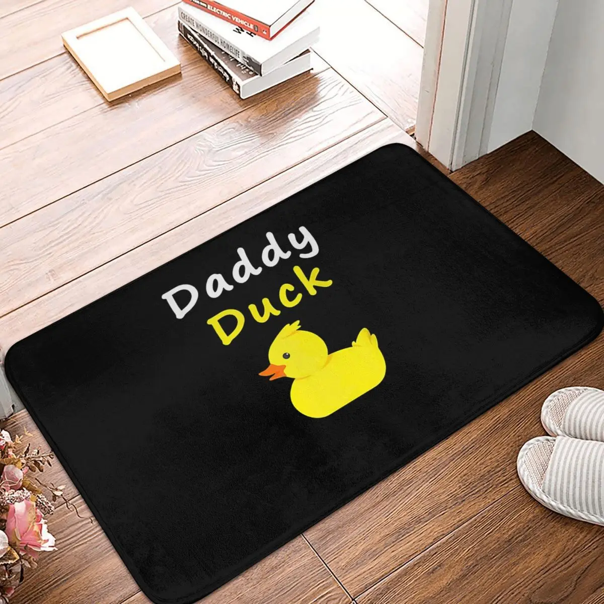 Rubber Duck Bedroom Mat Daddy Duck Doormat Kitchen Carpet Balcony Rug Home Decoration