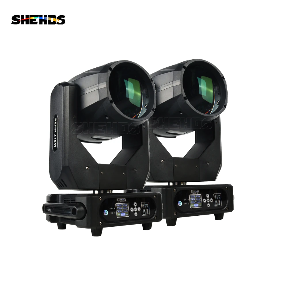 SHEHDS 2PCS Beam 275W Moving Head light Frost Effect For  DJ Disco Party Night Club Wedding Effect Professional