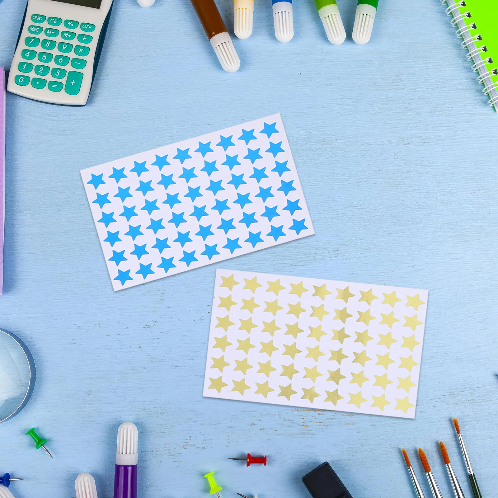

10 Sheets Tiny Star Stickers Self-Discipline Planner Labels For Goal Tracking Habit Chart Reward School Supplies Progress
