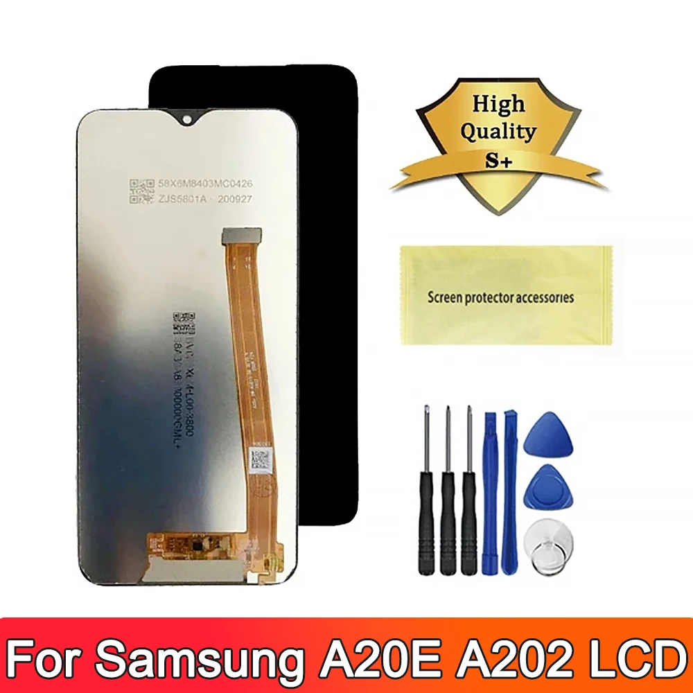 5.8\'\' NEW OEM For Samsung Galaxy A20e A202 LCD A202F A202K Display Touch Screen Digitizer Assembly Replacement for Samsung A20E