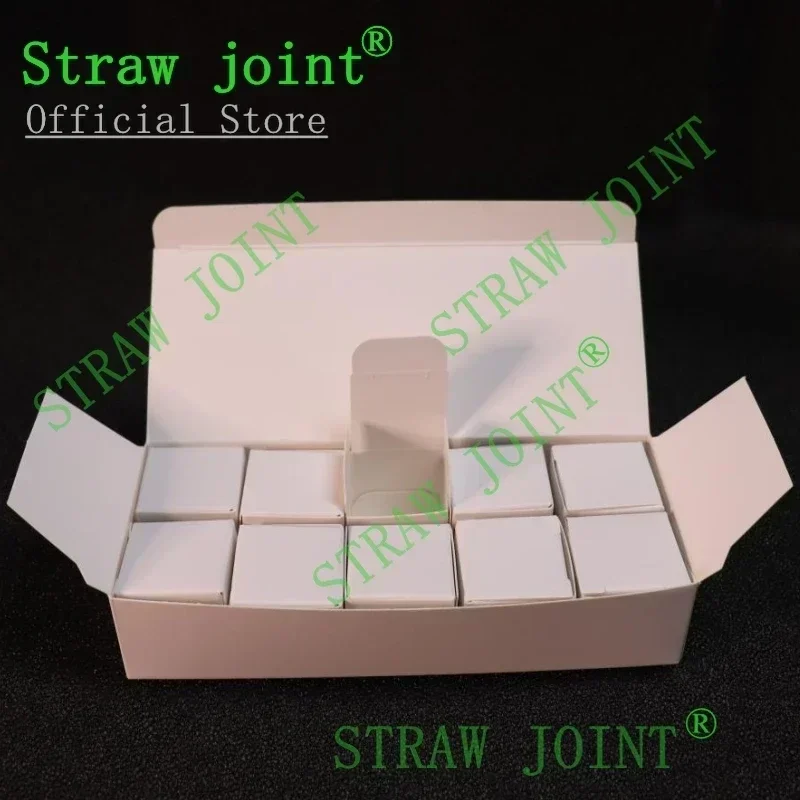 Straw Joint ID22mm 10PCS Clear Bulb Glass Base Tube Replacement E-Cigarette Decorative Accessory