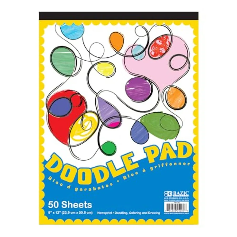 

Drawing Pad, 50 Sheets, Cs/48