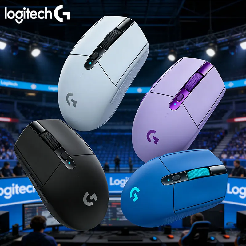 

Беспроводная мышь Logitech G305 с длительным временем работы, легкая, высокоточная, подходит для игр, соревнований и офисной работы