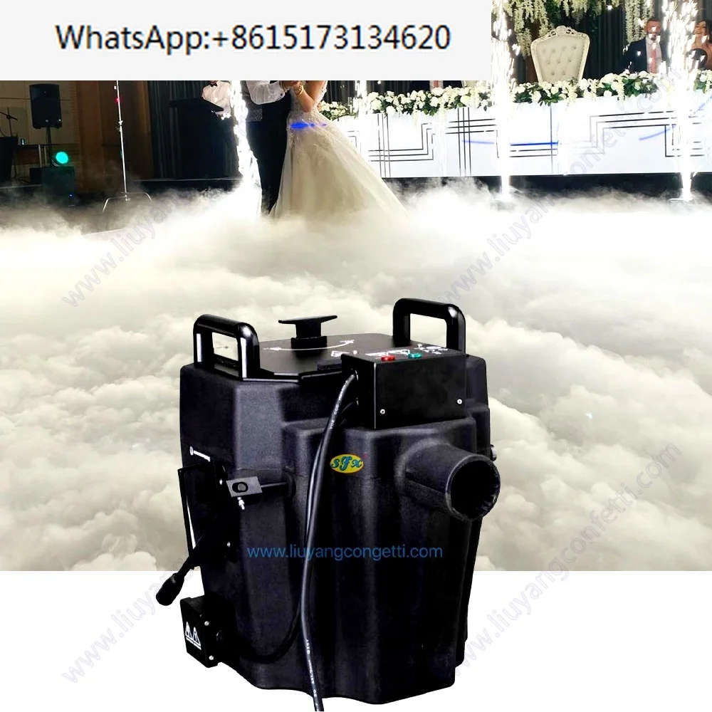 Price DJ First Dance 6000w Effects Heavy Low Lying Smoke Nimbus 3500w Dry Ice Fog Machine For Wedding Stage Party