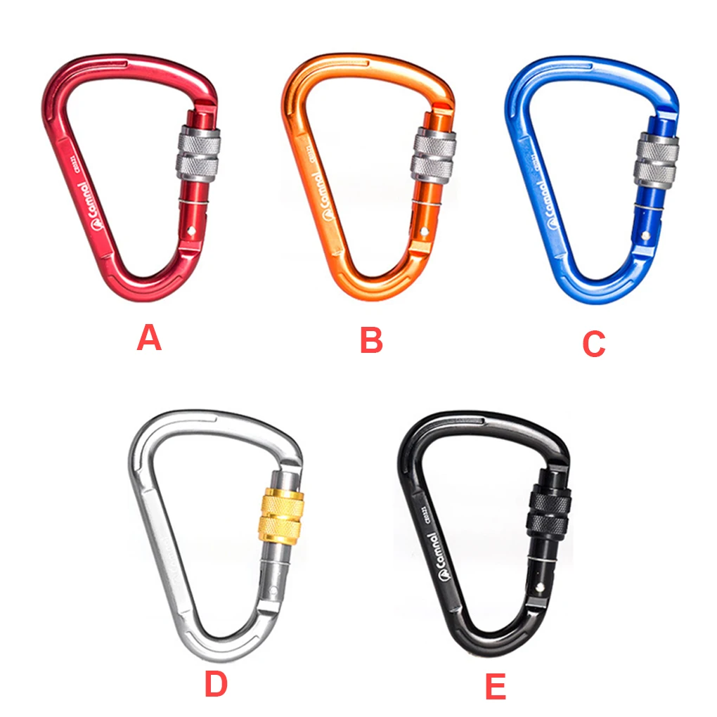 Carabiner Wear-Resistant Advanced Technology Wide Application Colourful Stronger Impact Resistance Caribeener Clips