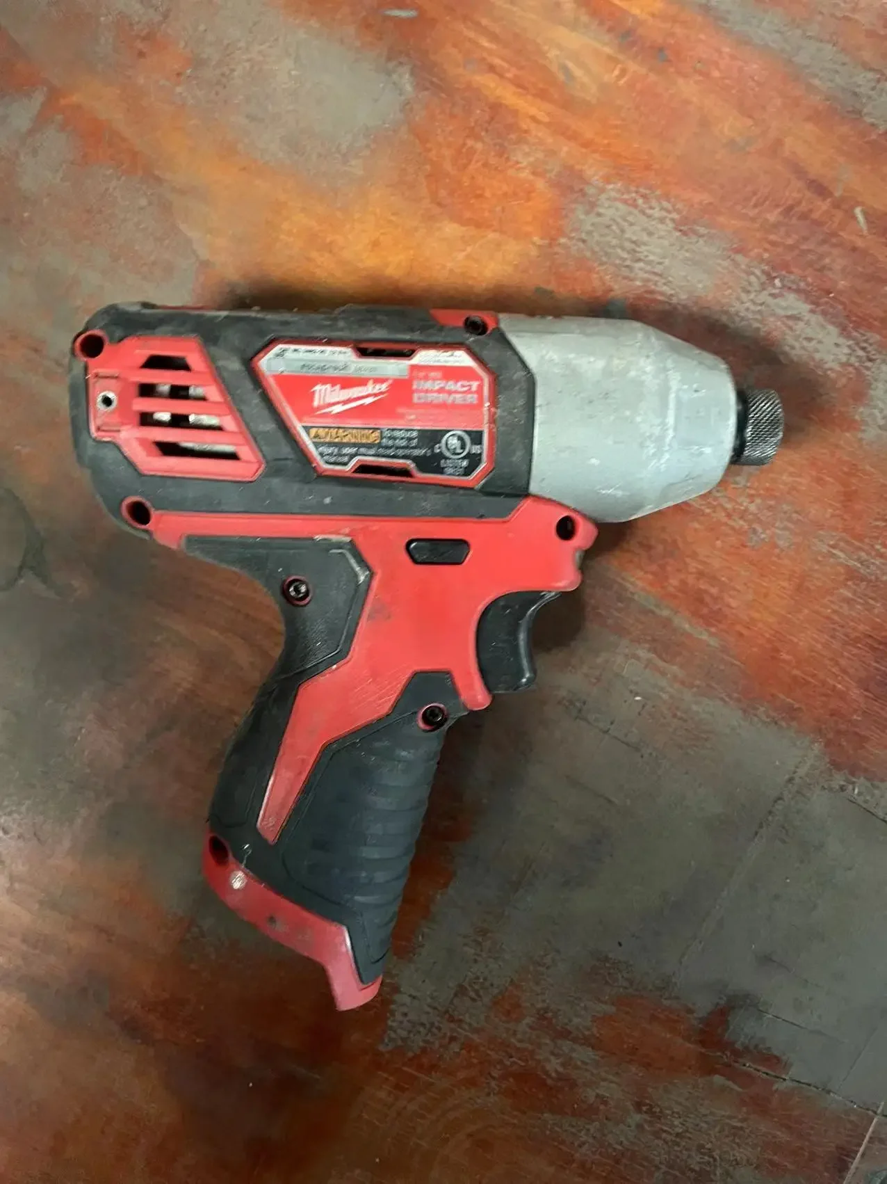 Imagem -02 - Milwaukee Hex Impact Driver Tool 246220 12v Apenas Segunda Mão