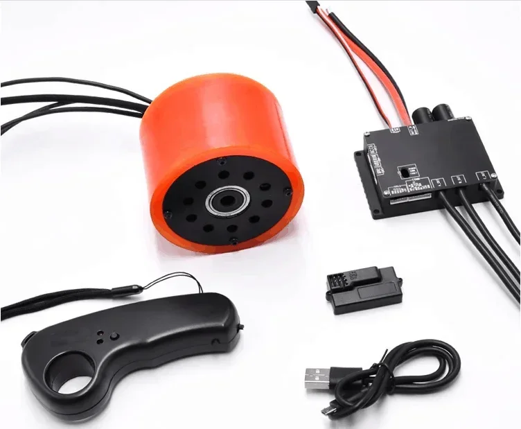 Freerchobby Outrunner Sensored 1000W Controle Remoto Skate Elétrico Mountainboard Brushless DC 83 90 Hub Motor