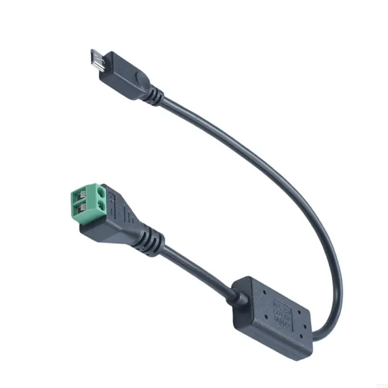 30cm USB 5Pin Charging Cable With DC5V 24V Input For Laptop Fan LED Light Power 77JC