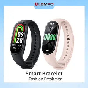 M8 Smartband Watch Heart Rate Blood Pressure Oxygen Tracker Smartwatch IP67 Fitness Sport Bracelet For Mi Band AliExpress