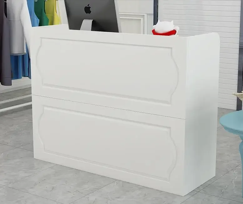 

European style cashier counter small simple modern clothing store convenience store bar desk desk reception desk