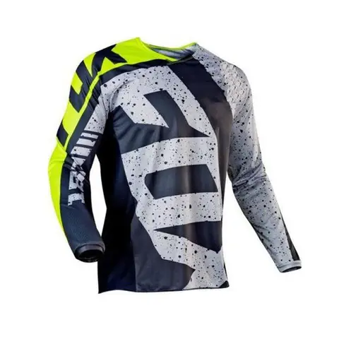 Outdoor Off-Road Motorcycle Riding Long-Sleeve Top Breathable Quick-Dry Racing Gear Men's Motocross Jersey