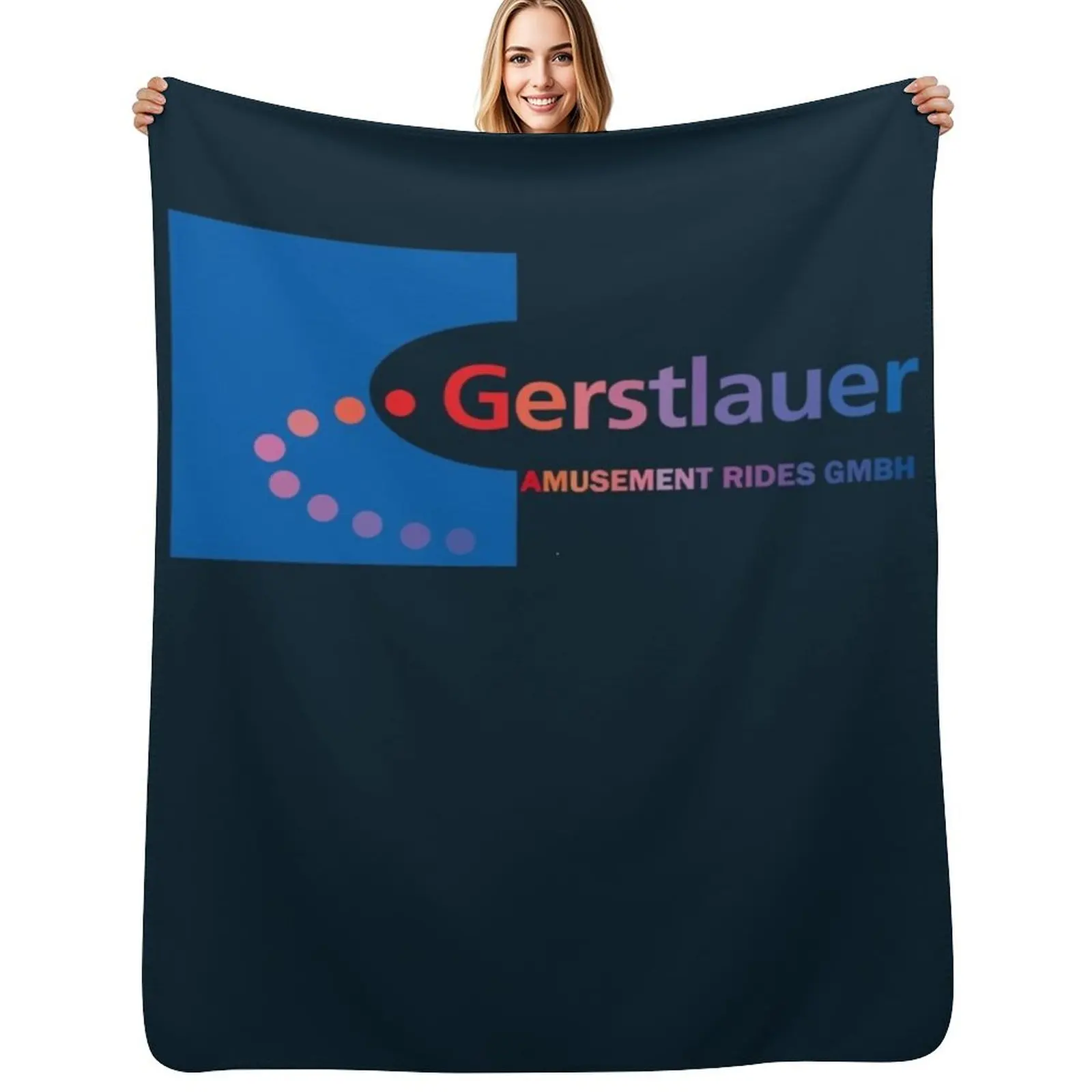 

Gerstlauer Amusement Rides Throw Blanket Stain Resistant Cozy Warm Blanket