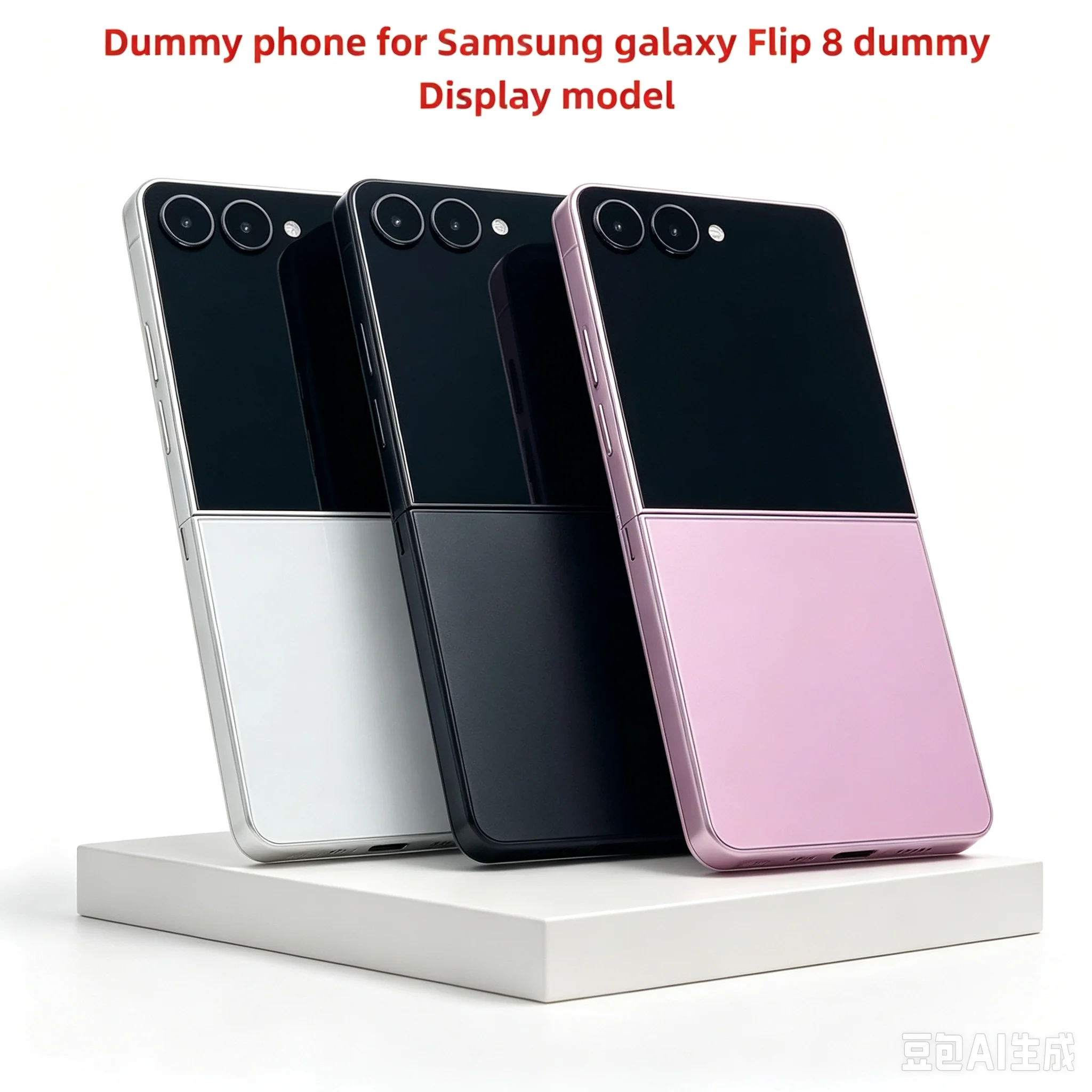 Replica Phone for Samsung Galaxy Z Flip 8  Dummy Phone  Display Model for Phone Case Testing Compatible with Samsung Z Flip 8