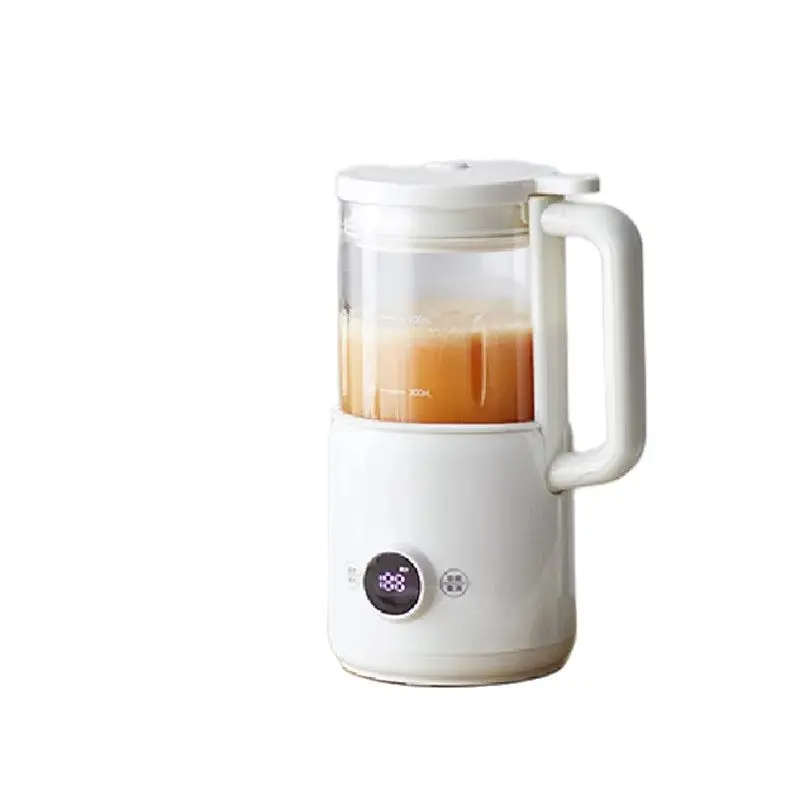 Mini-Wall-Broken Soymilk Machine Full-Automatic Small 1-2 People For Home Use Household White Small Easy Clean Automatic Clean