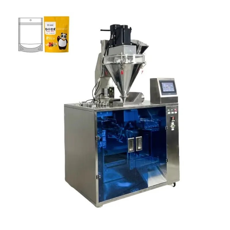 Multifunctional Automatic Bag Packing Machine Reliable Dried Fruit Packing Machinery For Nut Snack Production